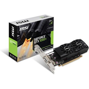 MSI GeFoce GTX 1050 Ti 4GT LP 그래픽 보드 LP 모델 VD6238