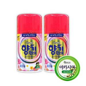 산도깨비 향기속으로 리필용 방향제 아카시아향, 2개, 290ml