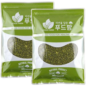 푸드팜 호박씨, 2개, 1kg