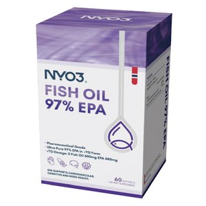 NYO3 피쉬 오일 97% EPA 소프트 젤, 1개, 60정