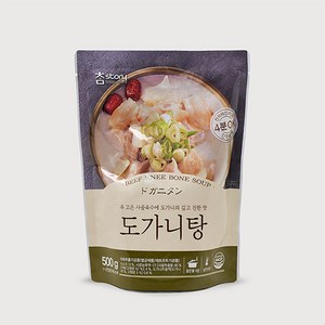 [진한식품] 참스토리 도가니탕 500g, 1개