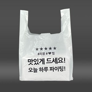 쉬운포장 [리뷰찜] 배달봉투 도시락봉투 유백-중 200매, 20L, 1개