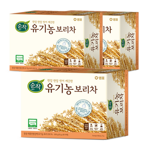 순작 유기농 보리차, 10g, 30개입, 3개