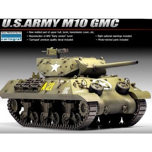 아카데미과학 1 35 U.S. ARMY M10 GMC 프라모델 탱크 AC13288, 1개