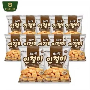 아름찬 우리쌀 인절미 스낵, 125g, 12개