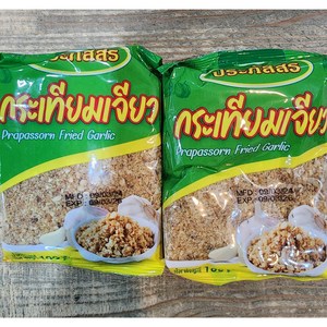 THAILAND [태국 후라이드갈릭] 튀긴마늘 Fried Garlic 100g worldfood, 1개