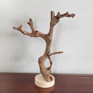 앵무새 놀이터 나무 횟대 스탠드 사다리 브래킷 조류 새 장난감 하우스, 3. 높이 40cm, 1개