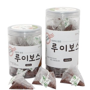 지구마을 삼각티백 허브차 루이보스 허브티백차, 1개, 50개입, 1g