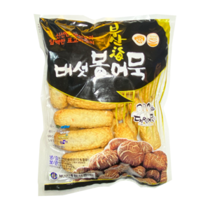 (부산대원어묵) 버섯어묵 800g ( 냉장포장 + 아이스팩 포함 ), 1개