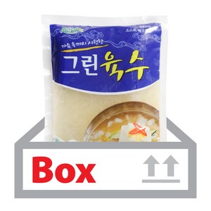 맛찬들 그린냉면육수 340g x 30개(박스), 30개