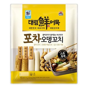 사조 포차 오뎅꼬치 420g, 1개