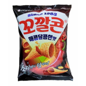 롯데제과 꼬깔콘 매콤달콤맛, 67g, 20개