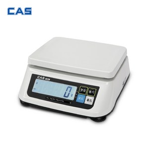 CAS 카스 디지털 전자저울 SWII-15CS 15kg (5g) 비교 홀드 계수, SWII-15CS (15kg 5g단위)