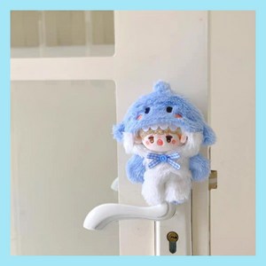 모카돌 10cm 솜인형옷 동물 바디슈트 3종택1, 블루상어, 1개