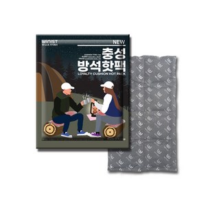 NEW충성 방석 핫팩 특대형 차박 캠핑용 반려동물 560g, 1개