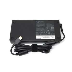 Lenovo 정품 20V 15A 300W 사각 슬림팁 어댑터 Legion 5 Po 16ACH6 3080 3070 3060 전용 충전기, 어댑터+케이블, 1개