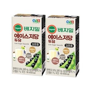 베지밀 에이스 두유, 190ml, 25개