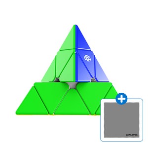 간큐브 GAN Pyaminx M Standad CUBE 피라밍크스 자석 큐브, 1개