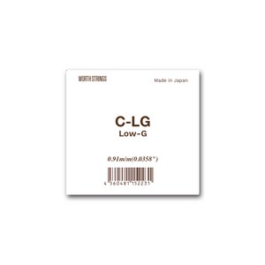 워쓰 우쿨렐레 줄, C-LG, clear, 1개