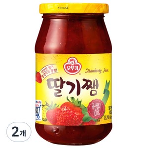 오뚜기 딸기쨈, 850g, 2개