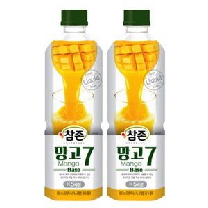 참존식품 망고7 원액 주스, 2개, 835ml