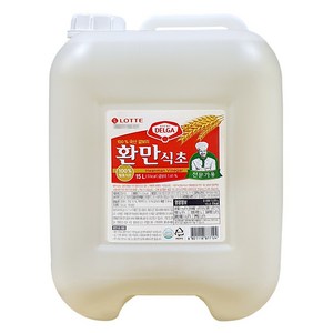 업소용 대용량 덕용말통) 롯데 환만식초 15L, 1개