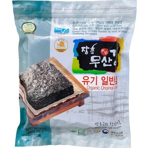 [산지직송][25년햇김]장흥무산김 유기일반김 전장 100매, 1개, 195g