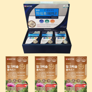 일양약품 눈건강 간건강 눈 영양제 루테인 일양 눈건강 루테인 밀크씨슬, 30정, 3개