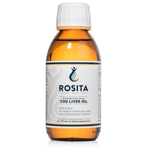 Rosita Exta Vigin Cod Live Oil Liquid 로지타 엑스트라 버진 대구 간유 액상, 1개, 150ml