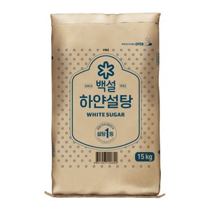 CJ제일제당 백설 하얀설탕 15kg, 1개