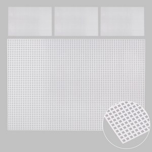 [모핸] 네트공예 망스티치 가방망 (30x20사이즈 1칸 4mm), 4개, 화이트