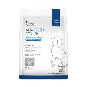 [유통기한 2025/09/30] 메디웍스 아나브러쉬 일반두상용 치석제거껌 15p, 150g, 1팩, 칼슘
