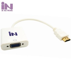 IN NETWORK HDMI to RGB(VGA) 컨버터 IN-HVC04W, 1개