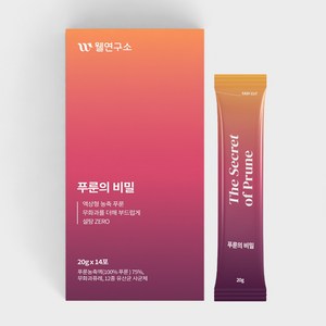 웰연구소 푸룬의 비밀 푸룬스틱, 280g, 1세트