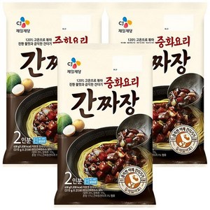 제일제당 [제일제당] [CJ] 중화요리 간짜장 2인분 630G, 3개