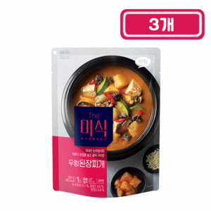 더미식 우렁 된장찌개, 350g, 3개