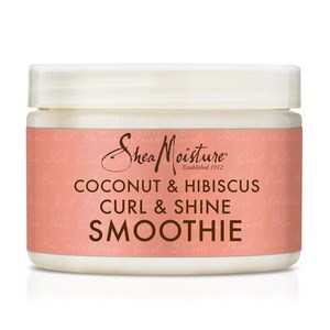 Shea Moistue 코코넛 & 히비스커스 컬 인헨싱 스무디, 340g, 1개