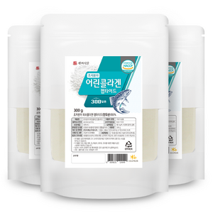 초저분자 어린콜라겐 펩타이드 300g팩 HACCP 인증제품, 300g, 3개