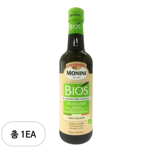 모니니 유기농 클라시코 엑스트라버진 올리브오일, 500ml, 1개