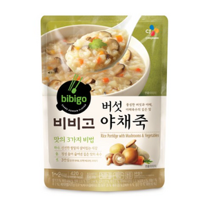 비비고 버섯야채죽, 420g, 30개