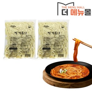 맛찬들 누들떡 밀 떡볶이1kg, 6개, 1kg