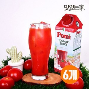 포미 토마토쥬스, 750ml, 6개