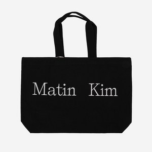 [당일발송] 2컬러 택1 마뗑킴 로고 에코백 리유저블 백 여성 가방 MATIN KIM LOGO ECOBAG MK2400BG042M + GRAD 정품보증택