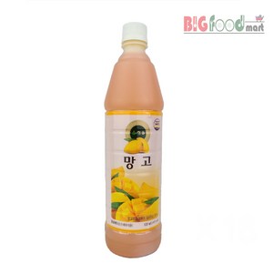 청솔 망고 원액 835ml, 1개