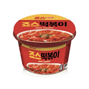 죠스 오리지날 떡볶이 (컵), 6개, 143g