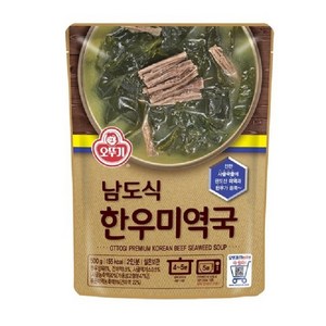 오뚜기 남도식 한우미역국, 5개, 500g