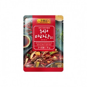 오뚜기 이금기 훠궈 마라탕 소스, 70g, 1개