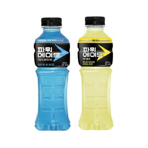 파워에이드 메가볼츠&마운틴 600ml X 각10개(총20개) 이온음료 스포츠음료 펫음료 음료수 혼합음료 음료 갈증해소, 20개