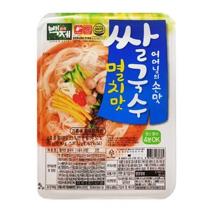 백제 멸치맛 쌀국수 92g, 1개