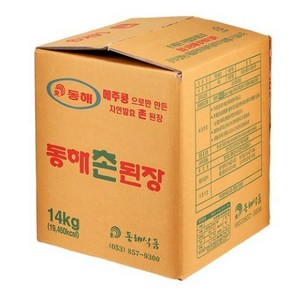 동해촌된장14kg, 14kg, 1개